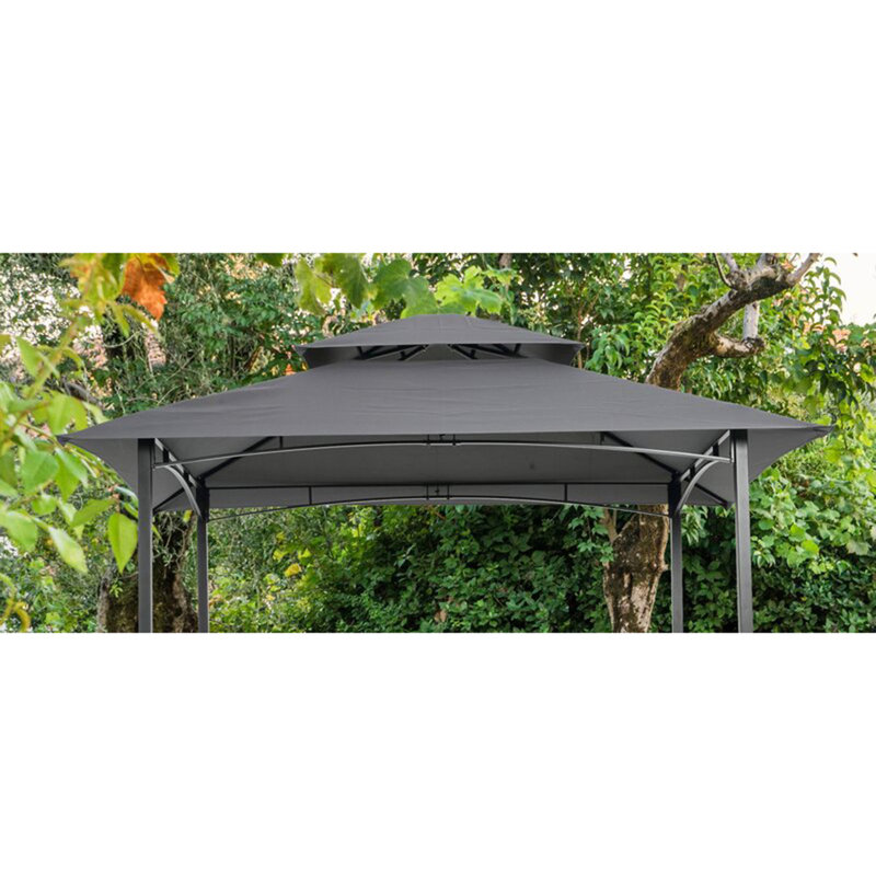 Auvent de remplacement pour abri de jardin, Gris