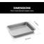 Ensemble de 3 pièces de moules à pâtisserie antiadhésifs Cuisinart Classic pour four grille-pain, en acier épais, compatible avec le lave-vaisselle