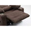 Fauteuil inclinable en velours Ultimate Comfort