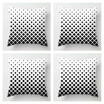 Kearna Black/White Cushion Cover