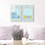 Mediterranean window set High-Gloss Frameless Acrylic Glass Wall Art Nautical & Beach Print by Oliver Gal, Ready to Hang, 10 x 15-19515079-249454383
