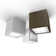 1 - Light 4" Simple Square Flush Mount