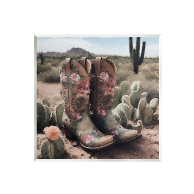 " Southwestern Boots Landscape "