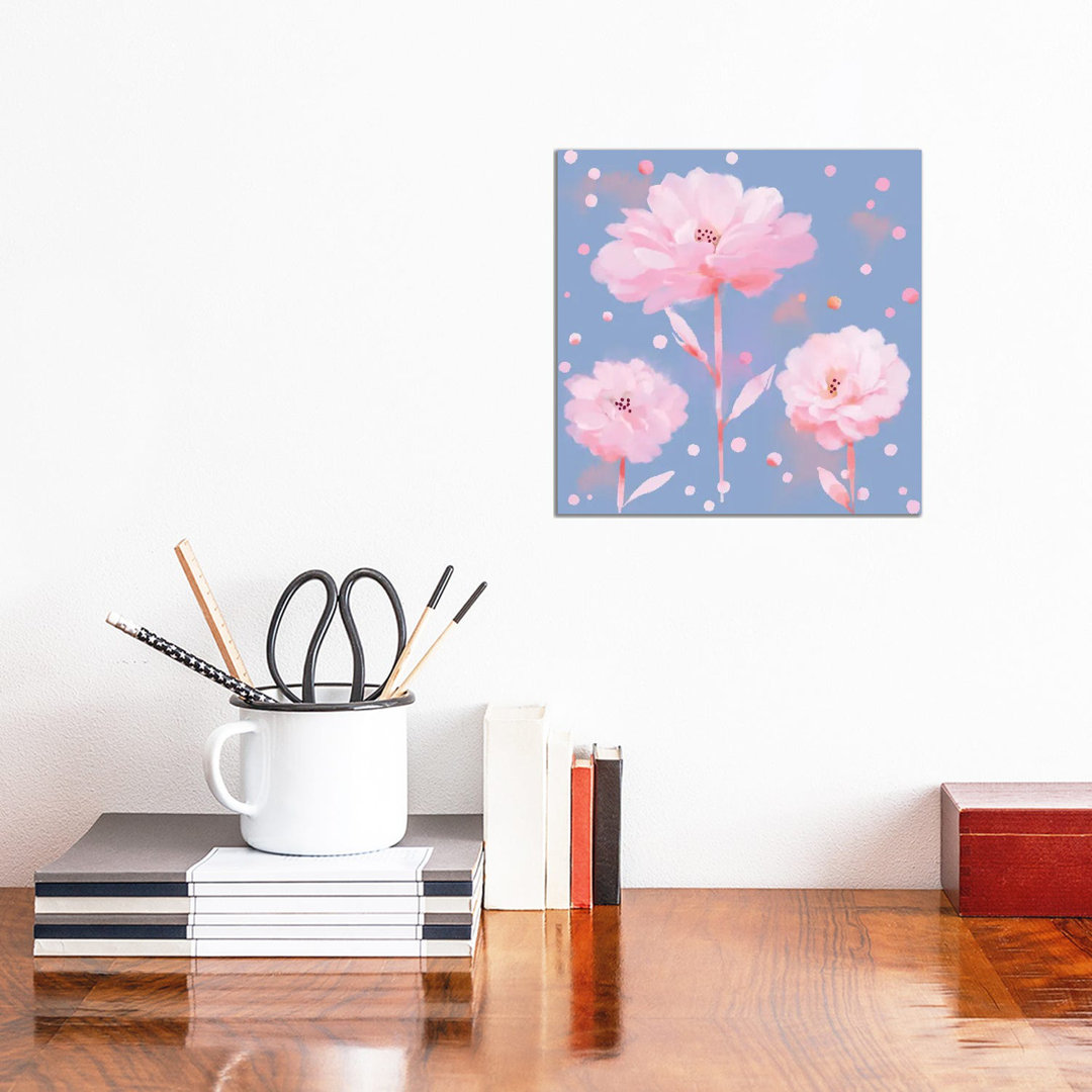 Bloom Pop von Thomas Little - Galerie-verpackte Leinwand Giclée