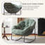 Chaise berçante d'extérieur rembourrée Serkan-1833274770-1843827727