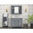 Gianella 35.9'' Single Bathroom Vanity with Resin Top