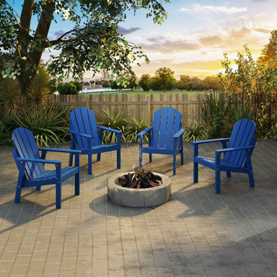 Abdinour Outdoor Adirondack Set