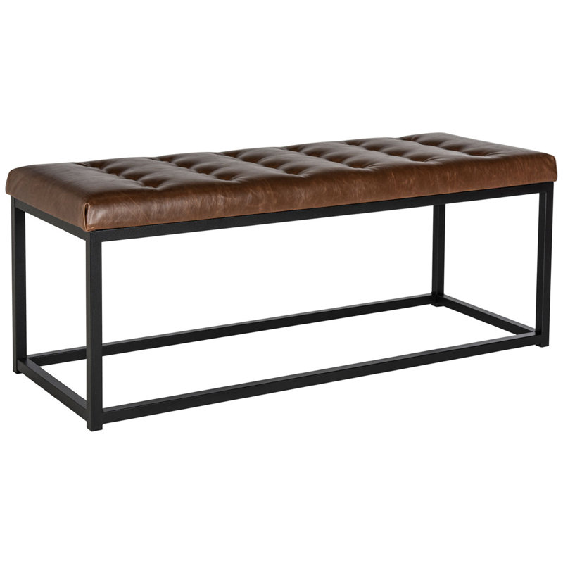 Banc Mehd, Brun foncé / noir