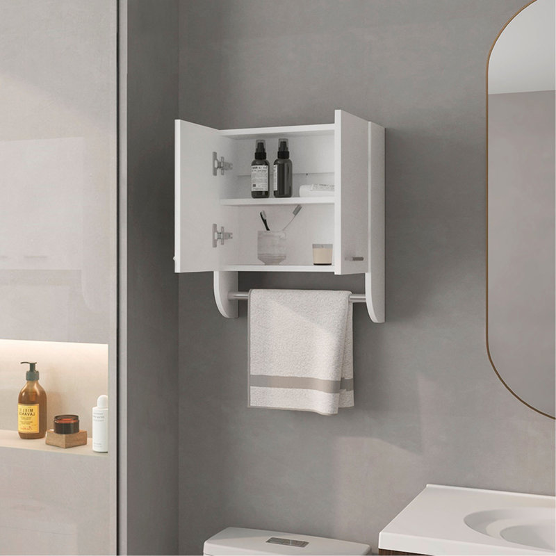 Pharmacie Riley, salle de bain, Blanc
