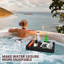 Plateau flottant pour la piscine, baignoire, support à nourriture non gonflable pour la plage, spa, accessoire de nage intelligent, barre de rafraîchissement polyvalente pour la fête