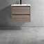 Meuble-lavabo simple mural 24 po Delly-1122762926
