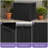 30 Gallons Water Resistant Resin Lockable Deck Box