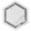 BioTech 11" x 13" Porcelain Marble Look Wall & Floor Tile-1233361472