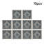 30.48 X 30.48 Cm Plastic Tile In Gray  