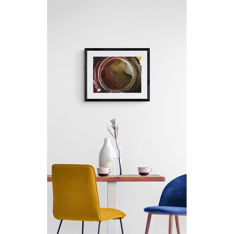 Dark Lens Print by KC Pollak, Black Framed Canvas, 37" H x 49" W, 36" H x 48" W