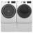 GE Appliances 5.0 cu. ft. ENERGY STAR Smart Front Load Steam Washer with Sanitize + Allergen, SmartDispense and UltraFresh Vent System with OdorBlock + 7.8 cu. ft. ENERGY STAR Smart Gas Dryer with Steam and Sanitize Cycle