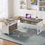 Bureau de direction et classeur latéral 2 pièces Lympsham-1713406911-1709549613