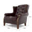  Chesterfield Wingback Armchair-438151319