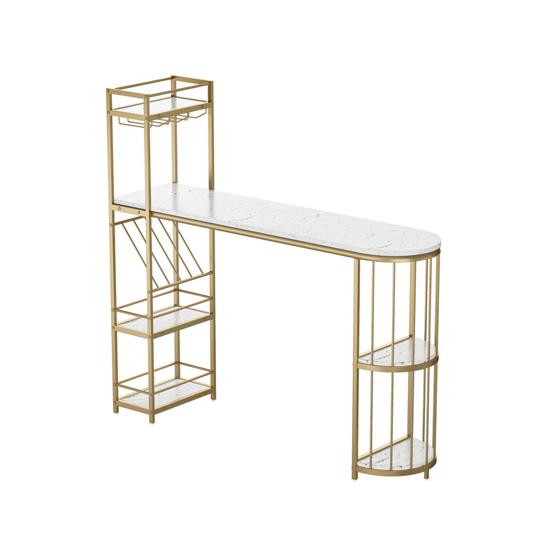Hernaldo Metal Base Dining Table