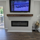 The Twillery Co.® Arcuri Recessed Wall Mounted Electric Fireplace ...