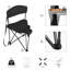 Chaise pliante empilable Arlmont & Co. Keneen