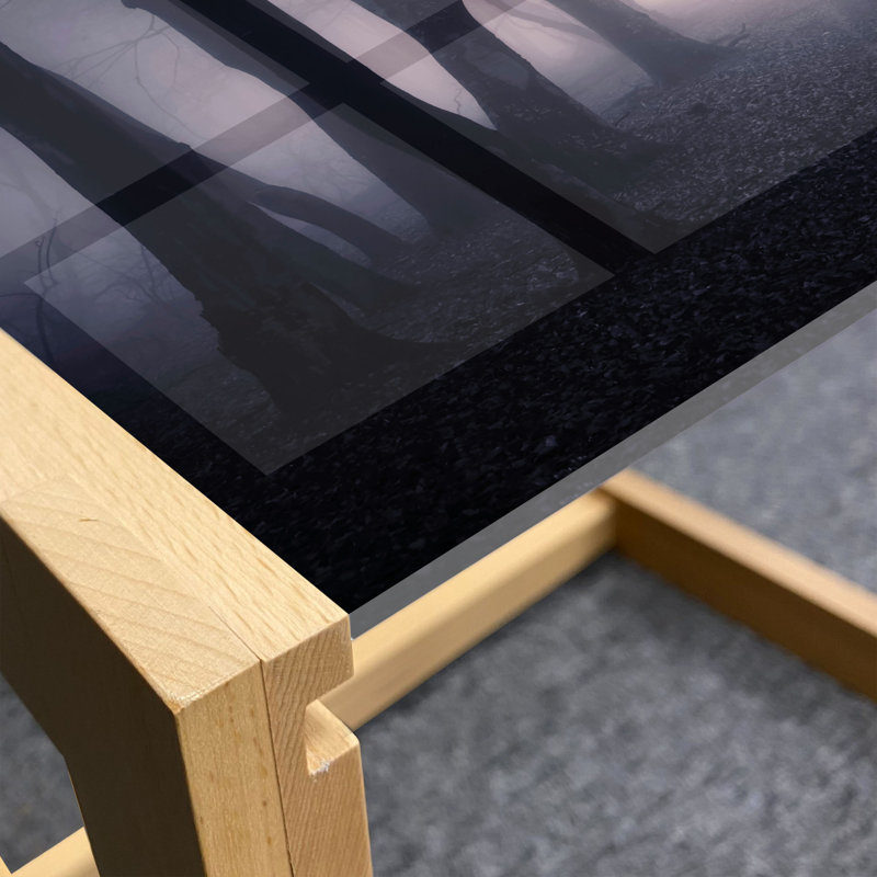 Irana Sled Coffee Table, 62cm H x 74cm W x 40cm D