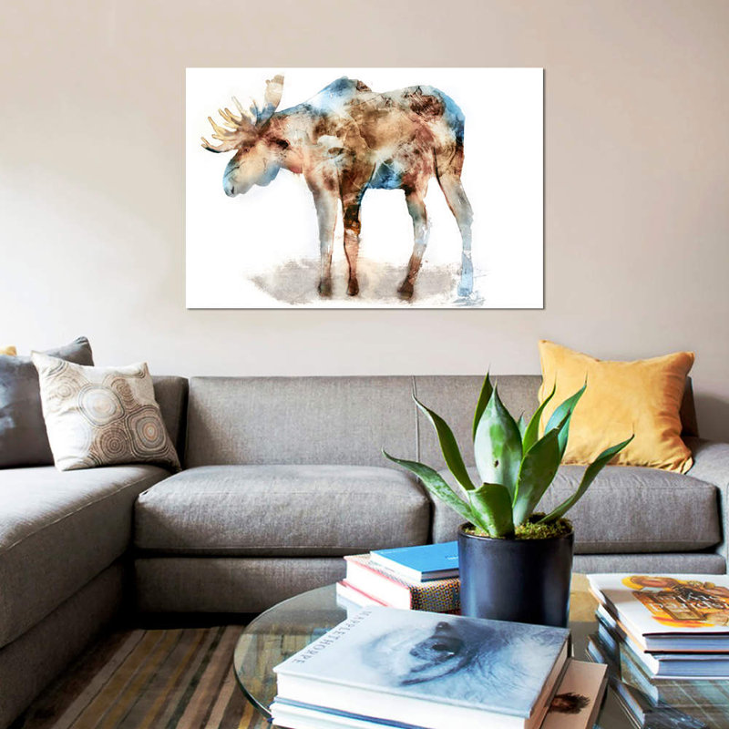 « orignal », reproduction sur toile, H 8 po x l 12 po x P 0,75 po