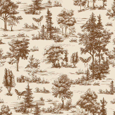 Papier peint adhésif Mothman Novelty Toile