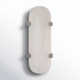 Alister Single Light Dimmable LED Flush Mounted Sconce