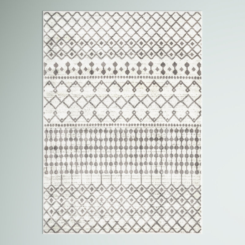 Larissa Moroccan Indoor Rug, Rectangle 4' x 6'