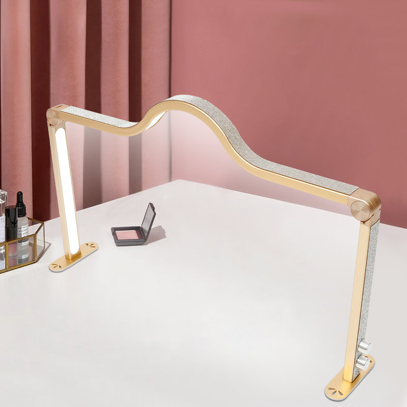Lash Light Foldable Nail Tech Light, Gold