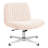 Huba Wide Seat Leisure Office Chair Cross Legs No Wheels-781874634-784447808