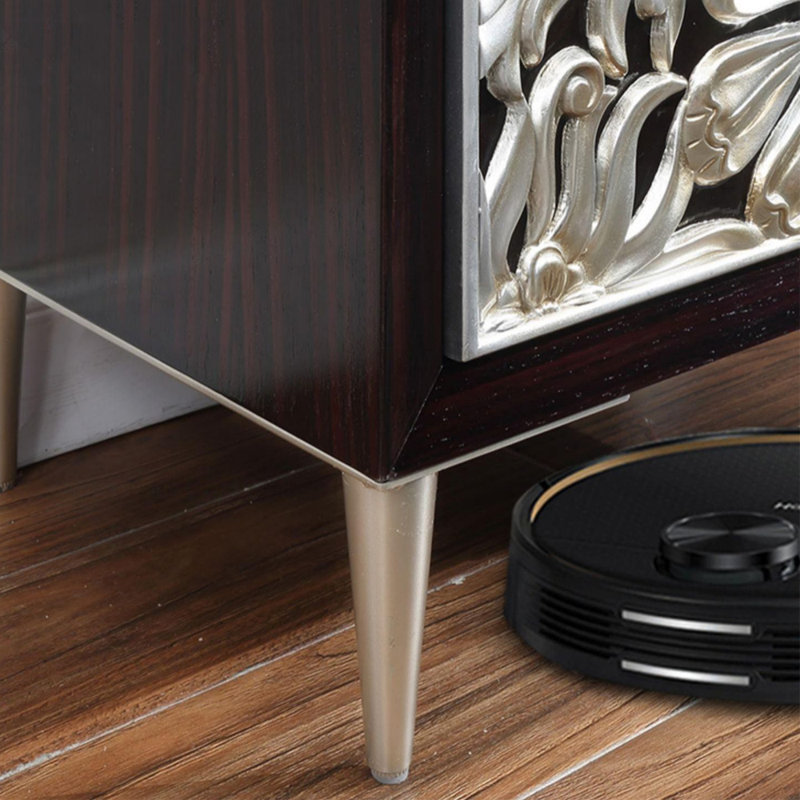 Meuble télé en bois massif de style américain, 78.74"