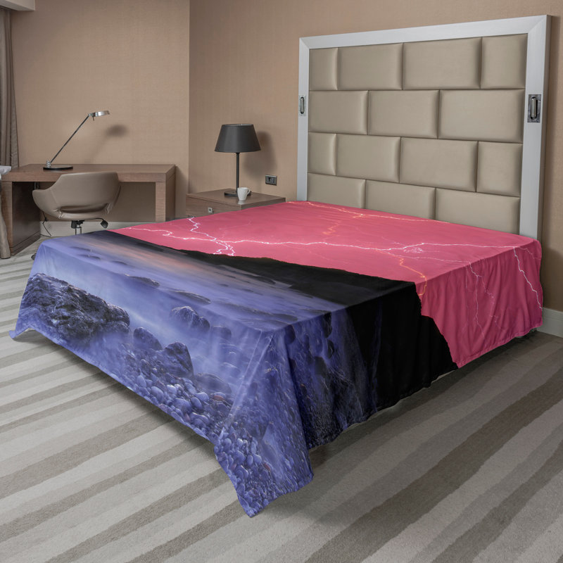Drap-housse Ambesonne, Drap plat grand