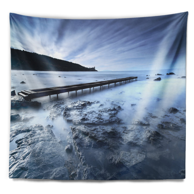 Tapisserie en bois Seascape, H 32 po x l 39 po