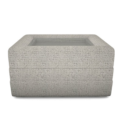 Boyden Ottoman with Wood Tray