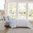 Laura Ashley Margaret White Easy Care Reversible Dorm Bonus Bed Set-98716362