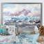 Vague et mouettes - reproduction d'art nautique et côtier sur toile-1118719926-1118719923