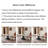 High-end black rectangular dining table-114351661
