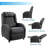 Woong Faux Leather Recliner-1284613685