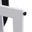 Ensemble de 2 chaises rembourrées en tissu avec structure en métal beige-2001602803