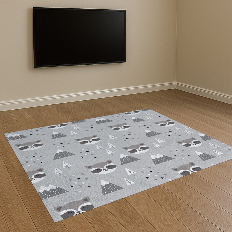 Geometric Shapes Area Rug, Rectangle 140 x 200 cm