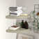 Naudiya 2 Piece Corner Floating Shelf
