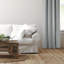 Walker Ticking Stripe Sage Cotton Pinch Pleat Drapery Panel Set of 2-1392645992