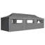 9m x 3m Steel Pop-Up Party Tent-43281313