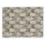 Tapis intérieur / extérieur gris rectangulaire en polyester tissé à la machine-2003610010