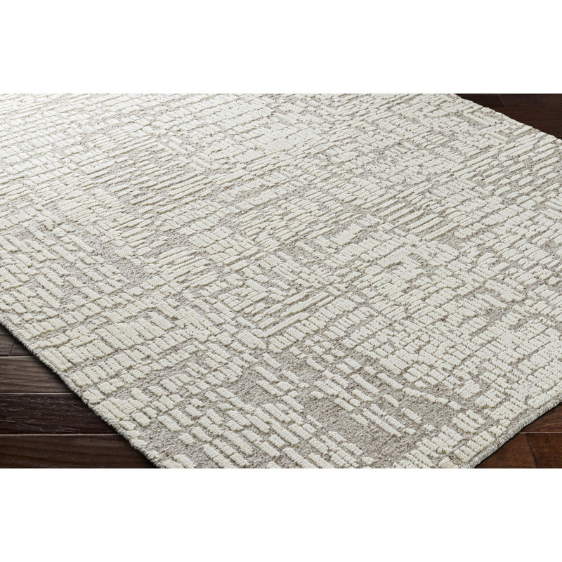 Rectangle Tunus Wool Area Rug, Rectangle 2' x 3'
