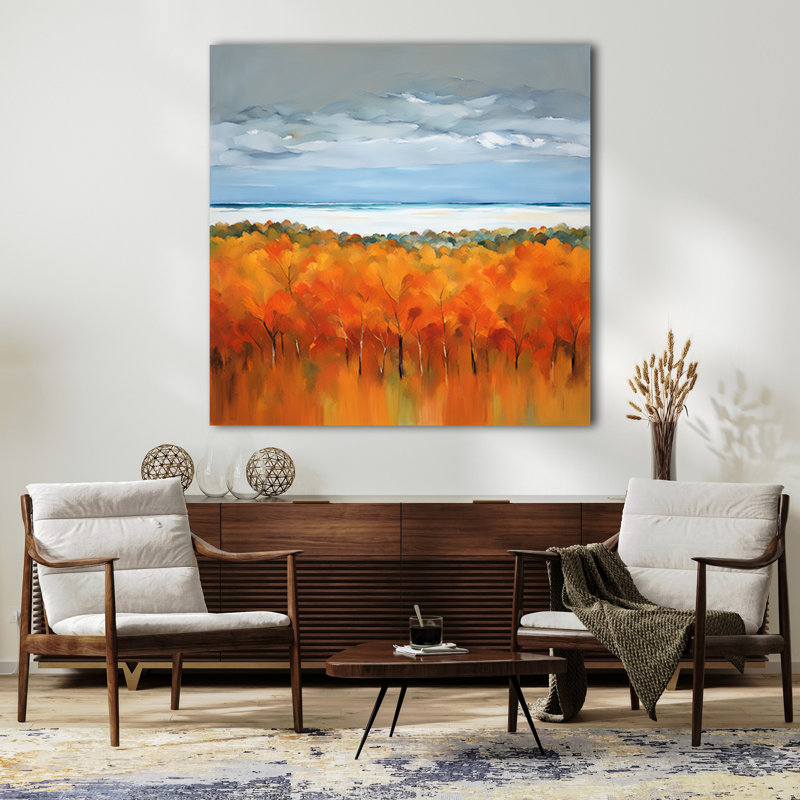 Beyond The Forest, 30" H x 30" W