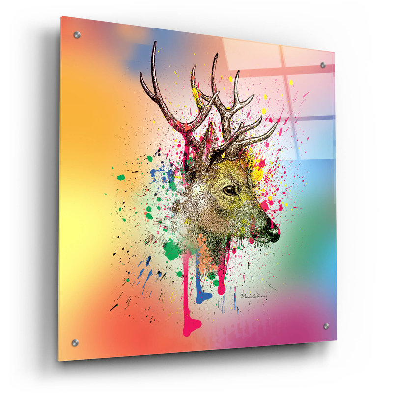 "Deer 6" par Mark Ashkenazi, H 24 po x l 24 po x P 0,2 po