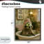 Cadre flottant pour salle de bain Raccoon Spa Day, design par Grotto Studios-1808400190-1808400191